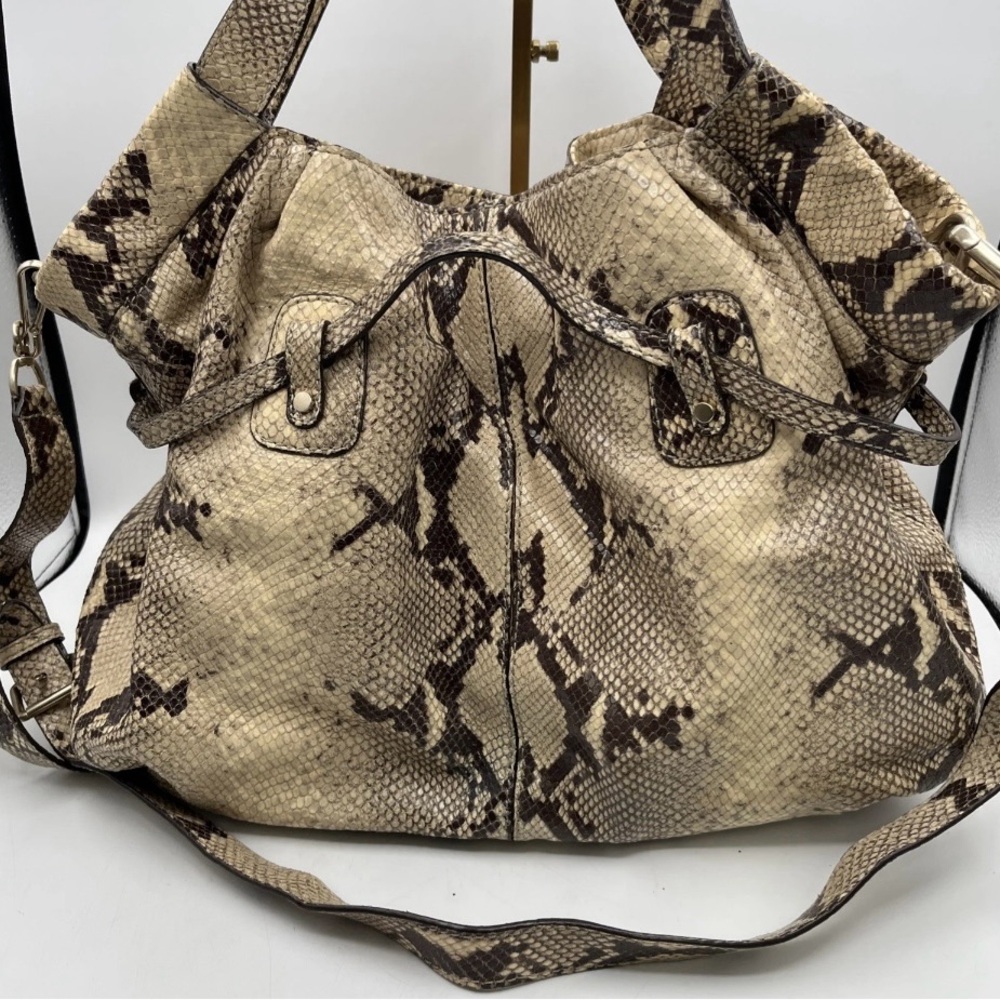 Michael Kors Python Snakeskin Pattern Crossbody B… - image 2